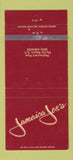 Matchbook Cover - Jamaica Joe's Myrtle Beach SC 30 Strike