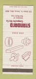 Matchbook Cover - Standard Composite Die Detroit MI 30 Strike