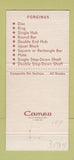 Matchbook Cover - Standard Composite Die Detroit MI 30 Strike