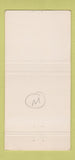 Matchbook Cover - City Motel Franklin NC 30 Strike