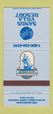 Matchbook Cover - Sands Villa Resort Atlantic Beach NC 30 Strike