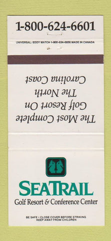 Matchbook Cover - Seatrail Golf Resort  NC 30 Strike