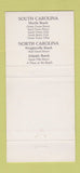 Matchbook Cover - Sands Oceanfront Resorts NC SC 30 Strike