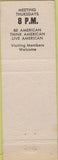 Matchbook Cover - Matchbook Cover Elks Club Toledo OH