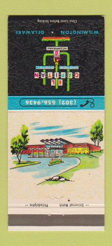 Matchbook Cover - El Capitan Motor Hotel Wilmington DE 30 Strike