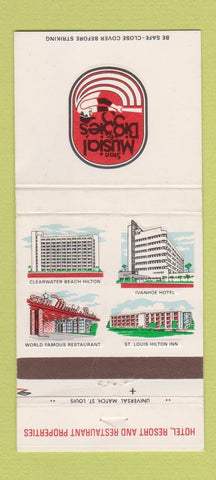 Matchbook Cover Stan Musial Biggies baseball St Louis MO Cardinals #1 30 Strike