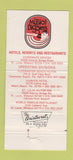 Matchbook Cover Stan Musial Biggies baseball St Louis MO Cardinals #1 30 Strike