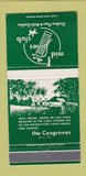Matchbook Cover - Mid Pines Club Golf Southern Pines NC 30 Strike