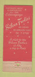 Matchbook Cover - Silver Frolics Chicago IL girlie 21 Strike Feature