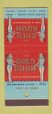 Matchbook Cover - Gold Room Golden Bank Casino Reno NV girlie 30 Stick