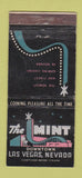Matchbook Cover - The Mint Casino Las Vegas NV WEAR 30 Stick