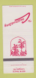 Matchbook Cover - The Conservatory Covington KY 30 Strike