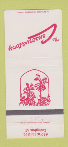Matchbook Cover - The Conservatory Covington KY 30 Strike
