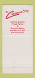 Matchbook Cover - The Conservatory Covington KY 30 Strike