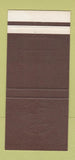 Matchbook Cover - The Topeka Club Topeka KS 30 Strike