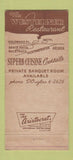 Matchbook Cover - Westerner Restaurant Arcadia CA 30 Strike