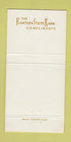 Matchbook Cover - Salina Country Club Salina KS 30 Strike