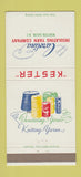 Matchbook Cover - Kester Carolina  Yarn Winston Salem NC 30 Strike