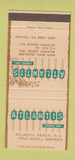 Matchbook Cover - Atlantis Lodge Atlantic Beach NC 30 Strike