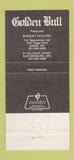 Matchbook Cover - Golden Bull Restaurant Adelphi Gaithersburg MD 30 Strike