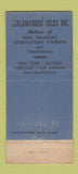 Matchbook Cover - Scalamandre Silks New York City 30 Stick