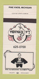 Matchbook Cover - La Veranda Pine Knob MI 30 Strike