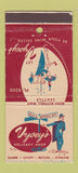 Matchbook Cover - Vyvey's Deli Shop Seattle WA 30 Stick