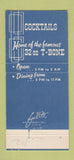 Matchbook Cover - Blue Ox Steak House Goleta CA WEAR 30 Strike