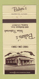 Matchbook Cover - Baltieri's Italian Restaurant Goleta CA 30 Strike