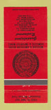 Matchbook Cover - Guadalajara Mexican Costa Mesa Santa Monica CA 30 Strike