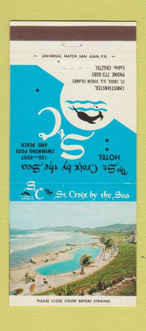 Matchbook Cover - St Croix by the Sea Hotel Virgin Islands 30 Strike