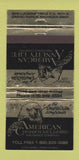 Matchbook Cover - American Commercial Insurance Grand Rapids MI 30 Strike