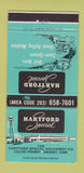 Matchbook Cover - Hartford Special Drill Simsbury CT 30 Strike