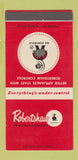 Matchbook Cover - Robertshaw Controls Long Beach CA Waterbury CT 30 Strike