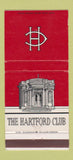 Matchbook Cover - Hartford Club CT 30 Strike