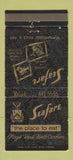 Matchbook Cover - Seafare Restaurant Nags Head N 30 Strike