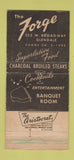 Matchbook Cover - The Forge Restaurant Glendale CA 30 Strike