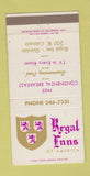 Matchbook Cover - Regal Inns of America Glendale CA 30 Strike