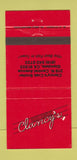 Matchbook Cover - Crab Broiler Clancy's Glendale CA 30 Strike
