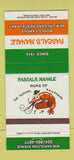 Matchbook Cover - Pascal's Manale Restaurant New Orleans LA 30 Strike