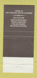 Matchbook Cover - Pascal's Manale Restaurant New Orleans LA 30 Strike