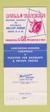 Matchbook Cover - Bull Tavern Phoenixville PA 30 Strike