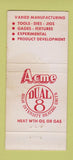 Matchbook Cover - United Tool and Die West Hartford CT WEAR 30 Stick