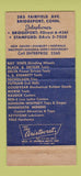 Matchbook Cover - Lindquist Hardware Bridgeport CT Industrial Supply 30 Strike