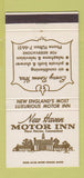 Matchbook Cover - New Haven Motor Inn CT 30 Strike
