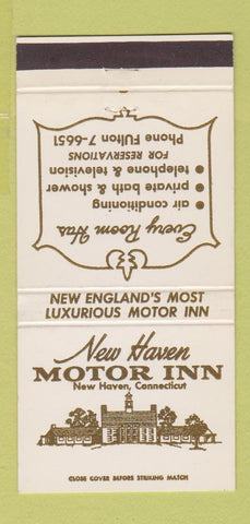Matchbook Cover - New Haven Motor Inn CT 30 Strike