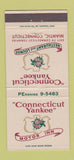 Matchbook Cover - Connecticut Yankee Motor Inn Niantic CT 30 Strike