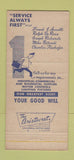 Matchbook Cover - American Electric Distributors Hartford CT 30 Strike