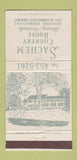 Matchbook Cover - Sachem Country House Guilford CT 30 Strike