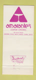 Matchbook Cover - Amarante's Catering New Haven CT 30 Strike